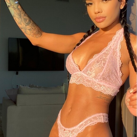 Savage X Fenty Floral Lace Racerback Bralette size S - Picture 1 of 5